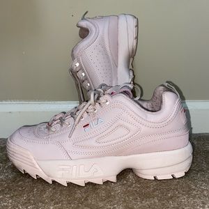 Fila pink shoes